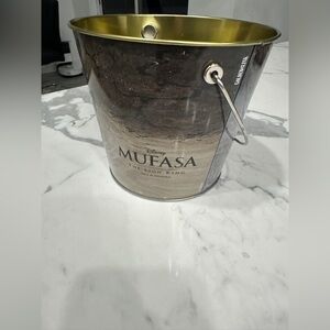Disney Mufasa The Lion King Popcorn Tin Bucket